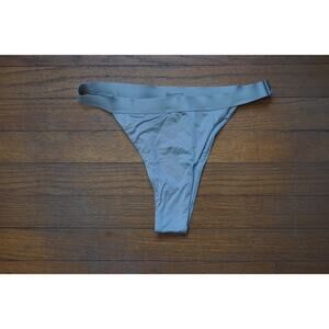 SILVER BIKINI BOTTOM (NWT)